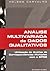 Análise Multivariada de Dados Qualitativos