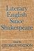 Literary English Since Shak...