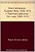 Silent Witnesses: Russian Films, 1908-1919