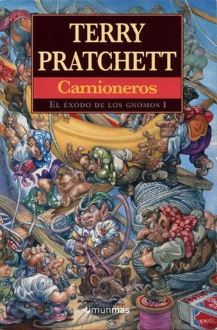 Portada de Camioneros, de Terry Pratchett