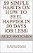29 Simple Habits On How To Be Happier In 30 Days by Alex Broches