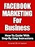 FACEBOOK MARKETING For Business: How-To Guide With Step-By-Step Instructions (How We Did It 5)
