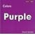 Purple (Colors : BookWorms)