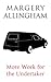 More Work for the Undertaker by Margery Allingham