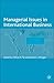 Managerial Issues in International Business (The Academy of International Business)