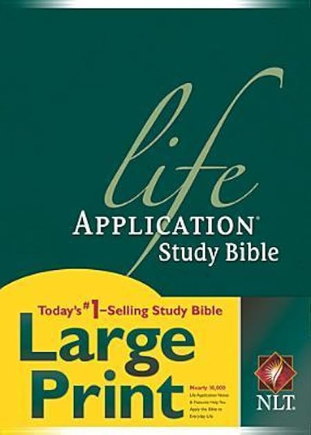 Holy Bible: Life Application Study Bible: NLT (Large Print)