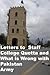 Letters to Staff College Qu...