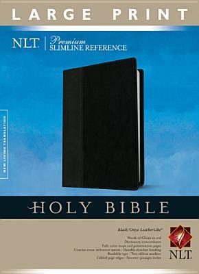 Premium Slimline Reference Bible NLT, Large Print, TuTone