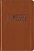 The Message Compact (Leather-Look, Tan) by Eugene H. Peterson