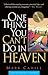 One Thing You Can't Do in H...