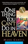 One Thing You Can...