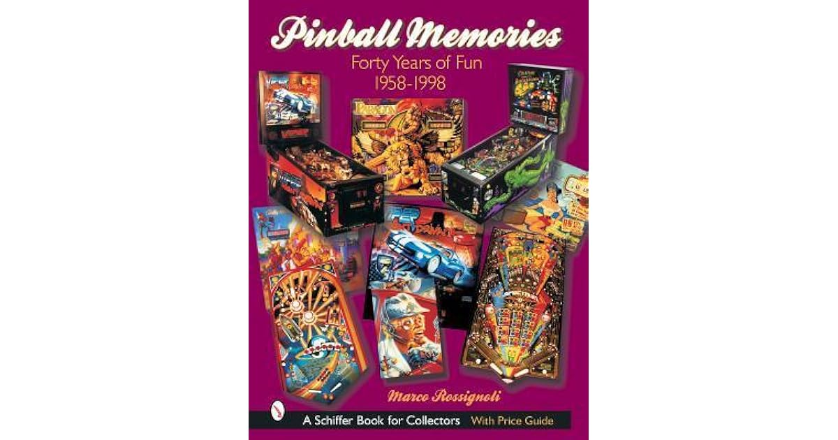 Pinball Memories Forty Years of Fun 19581998 by Marco Rossignoli