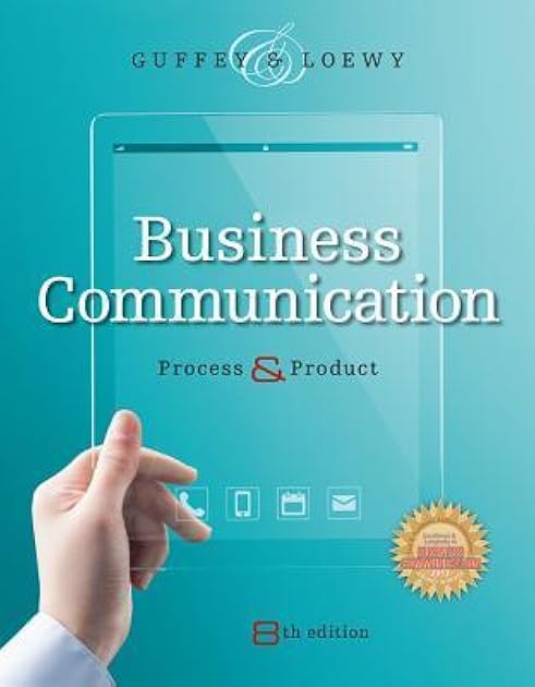 Business Communication: Process & Product