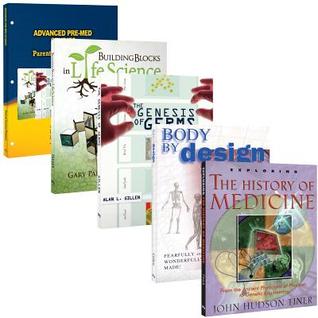 Advanced Pre-med Studies Set: Building Blocks in Life Science/The Genesis of Germs/Body by Design/Exploring the History of Medicine (Hardcover)