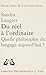 Du Reel A L'ordinaire: Quel...