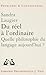 Du Reel A L'ordinaire by Sandra Laugier