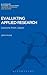 Evaluating Applied Research (Bloomsbury Academic Collections: Japan)