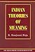 Indian Theories Of Meaning