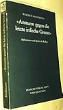 "Ansturm gegen die letzte irdische Grenze": Aphorismen und Spatwerk Kafkas