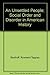 An Unsettled People. Social Order and Disorder in American History