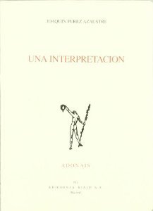 Adonais: Una interpretacion
