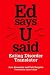 Ed says U said: Eating Disorder Translator