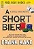 A Short Bier (Prologue Books)