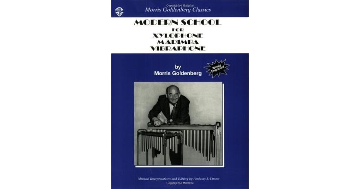 Modern School Xylophone, Marimba, Vibraphone by Morris Goldenberg