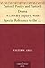 Pastoral Poetry and Pastoral Drama A Literary Inquiry, with Special Reference to the Pre-Restoration Stage in England