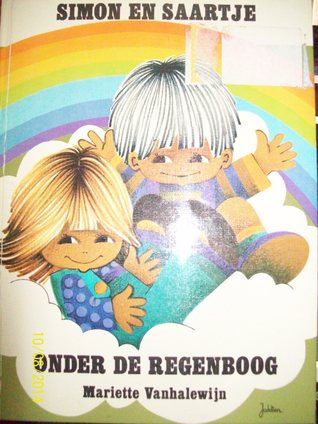 Simon en Saartje onder de regenboog