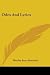 Odes And Lyrics