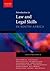 Introduction to Law and Leg...