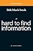 Little Black Book of Hard to Find Information