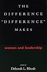 The Difference “Difference” Makes: Women and Leadership