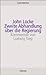 Zweite Abhandlung über die Regierung: Über den wahren Ursprung, die Reichweite und den Zweck der staatlichen Regierung