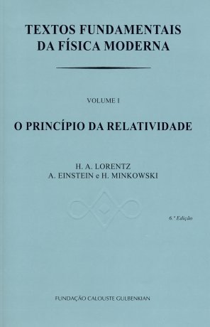 O Princípio da Relatividade