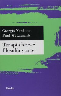 Terapia breve: Filosofía y arte