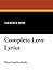 Complete Love Lyrics