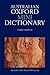 Australian Oxford Mini Dictionary