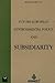 Future European Environmental Policy and Subsidiarity: Proceedings of an International Conference organized by the European Society for Environment and Development (ESED)