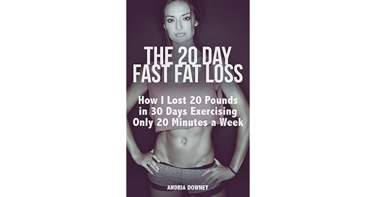 How To Drop 20 Pounds In 30 Days