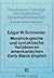 Morphologische und syntaktische Variablen im amerikanischen Early Black English