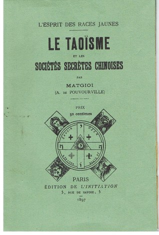 Le Taoïsme et les Sociétés secrètes chinoises