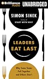Leaders eat last ...