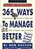 365 Ways to Manage Better Calendar (Page-a-Day Perpetuals)