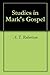 Studies in Mark's Gospel