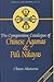 Comparative Catalogue of Chinese Agamas and Pali Nikayas