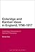 Coleridge and Kantian Ideas in England, 1796-1817 by Monika Class