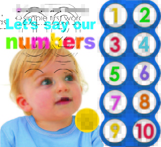 Simple First Words Let's Say Our Numbers (Board Book)