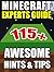 Minecraft Experts Guide: 115+ Awesome Hints & Tips